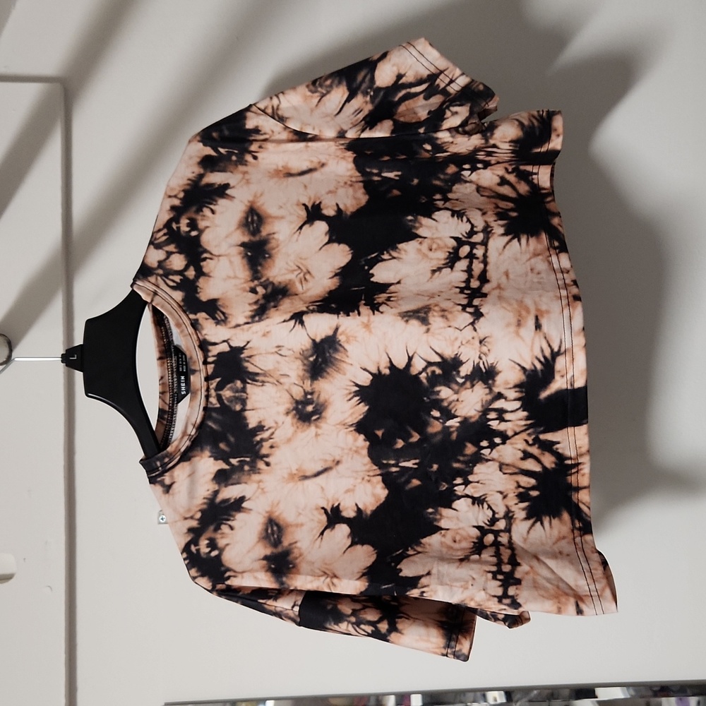 Shein Tie Dye Crop Top